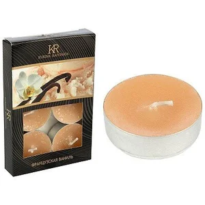 Mallony Свечи чайные ароматические 6 шт. Французская ваниль. 007913-SK