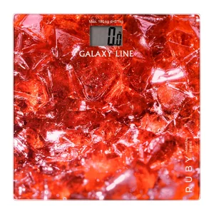 GALAXY Весы напольные электронные LINE GL4819 (рубин)