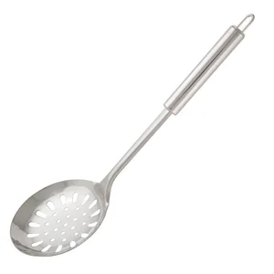 Mallony Шумовка из нержавеющей стали, NIMBUS, 33,5*11,2 см, овальная ручка с подвесом. 007414-SK