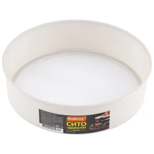 MALLONY Сито-дуршлаг SETACCIO, диам. 21 см (пластик, нейлон). 008666-SK