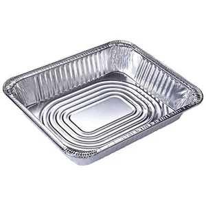 Mallony Форма для выпечки, LAMINA, размер: 37*27*7 см, из алюм фольги, прямоугольная, одноразовая. 006045-SK