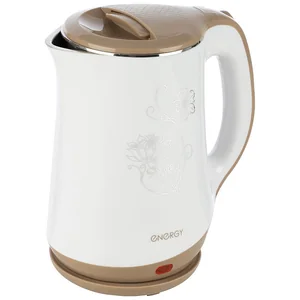 ENERGY Чайник ENERGY E-265 (1,8 л, диск) белый, двойной корпус. 164128-SK