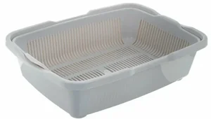 DD STYLE Лоток для животных 233 светло-серый