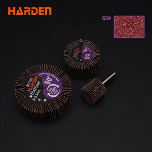HARDEN Щетка лепестковая для дрели 75х25х6.3mm*60# 611724