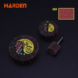 HARDEN Щетка лепестковая для дрели 75х25х6.3mm*80# 611725