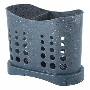 DELTA Сушилка для столовых приборов 168×84×133 мм Plast Team Stone PT907010026 темный камень