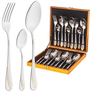 Lefard Набор Столовых Приборов Agness На 6 Персон 18 Пр.в Деревянном Кейсе. 942-016