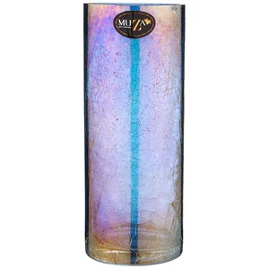 Lefard Ваза Цилиндр cracle Blue Диаметр 12 См Высота 30 См. 380-632