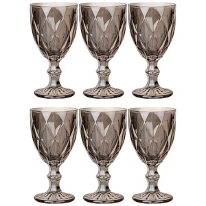 Lefard Набор Бокалов Для Вина ромбо 6шт. 320мл. / В=17 См. 691-022