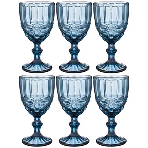 Lefard Набор Бокалов Для Вина серпентина Из 6шт. Серия muza Color 300мл. / В=17 См 781-104