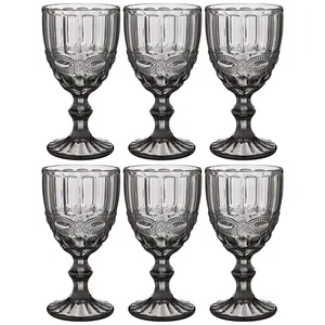 Lefard Набор Бокалов Для Вина серпентина Из 6шт. Серия muza Color 300мл. / В=17 См 781-107