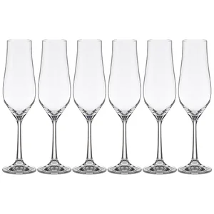 BOHEMIA Набор Бокалов Для Шампанского 170ml Из 6 Штук tulipa Высота=23 См. 674-761