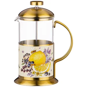 Lefard Френч-пресс Agness прованс Лимоны 600 Мл. 894-131