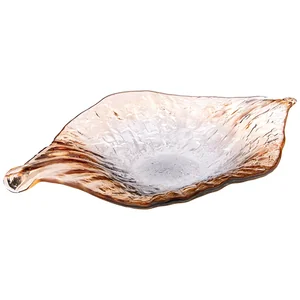 Lefard Блюдо artesana Black/amber 35х24см. 316-1678