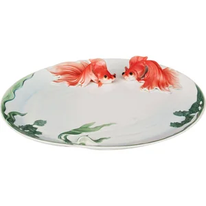 Lefard Блюдо золотая Рыбка 32*29 См 58-073