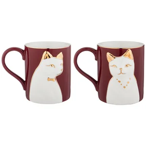 Lefard Набор Кружек animal World Кошка 2 Шт. 380 Мл 151-205