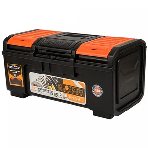 DELTA Ящик для инструментов Boombox 19 BR3941ЧРОР черный/оранжевый