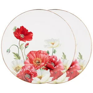 Lefard Набор Тарелок Обеденных Маки 2 Шт. 25,5 См 104-881