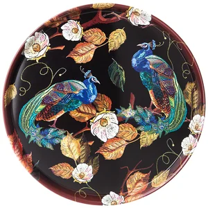 Lefard Поднос Сервировочный Agness Коллекция павлины 33*2,1 См. 898-142