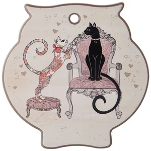 Lefard Подставка Под Горячее Парижские Коты 16*16*1 См. 358-1755