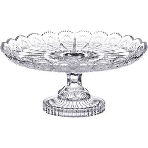 Lefard Тортовница На Ножке Muza Crystal Диаметр=30 См. Высота=15 См. 195-128
