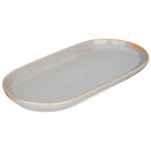 Lefard Тарелка Овальная Bronco Soul Kitchen 30*14,5*2,5 См Серая 189-415