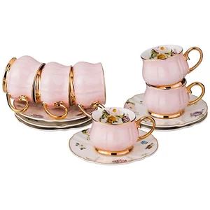 Lefard Кофейный Набор Пинк На 6 Пер. 12 Пр. 100 Мл 275-1077