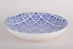 КОРАЛЛ Тарелка обеденная 19см. Дамаск синий TC23006207 HCS-919