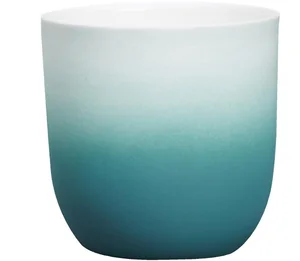 BOHEMIA Подсвечник Bolsius Сandle accessories 75/70 бело-бирюз.для чайных свечей 103 687 150 360 55424