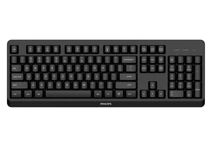 PHILIPS Клавиатура SPK6307BL Wireless Keyboard Black