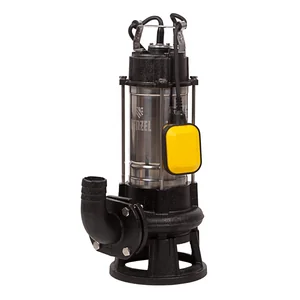 Denzel Фекальный насос FP1800-KS, 1800 Вт, напор 17 м, 26000 л/ч, нож-измельчитель 99806