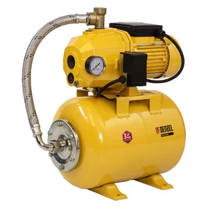 Denzel Насосная станция эжекторная PSD800C, 800 Вт, 2400 л/ч, ресивер 24 л, всасывание 20 м 97212