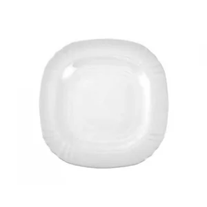 КОРАЛЛ Тарелка десертная Royal Garden Square Modern Whiet  M 19,5см. RG002SQ