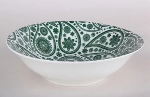 КОРАЛЛ Тарелка глубокая 17см. Paisley зелен. DS2202S7G