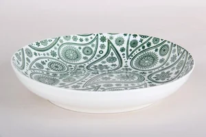 КОРАЛЛ Тарелка обеденная 19см. Paisley зелен. DS2202P7G