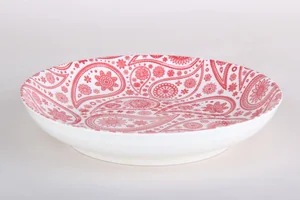 КОРАЛЛ Тарелка обеденная 19см. Paisley красн. DS2202P7R