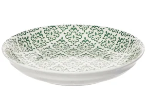 КОРАЛЛ Тарелка обеденная 19см. Дамаск зеленый TC23006207 HCS-918