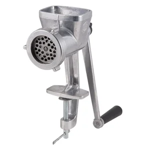 MALLONY Мясорубка бытовая шнековая с ручным приводом, алюм, в коробке 370092-SK