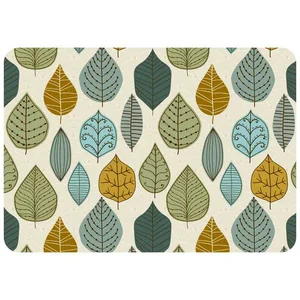 MALLONY Салфетка сервировочная PPM-01-LV Листья (40*28 см), пластик 312343-SK