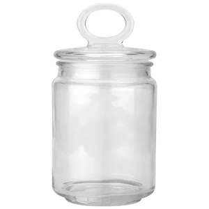 MALLONY Стеклянная банка для сыпучих продуктов с крышкой COPPETTA, объем: 0,65 л 003597-SK