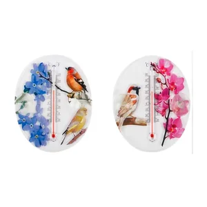 Mallony Термометр уличный Цветы и птицы (2 варианта дизайна) 000152-SK