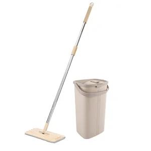 DD STYLE Набор для уборки ВЕДРО 5л + ШВАБРА плоская ECO MOP STYLE 720