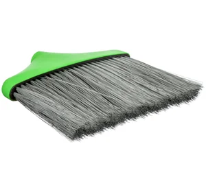 М-ПЛАСТИКА Щетка для мусора МЕГА - ЯРКО ЗЕЛЕНЫЙ с длинным ворсом М 5112