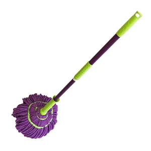 ДАЛИ-ЮГ Швабра ТВИСТ УМНИЧКА микрофибра, телеск ручка KD-8210