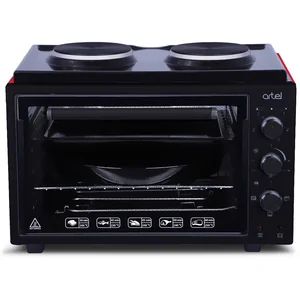 SHIVAKI Духовка электрическая MD 3614 black/red