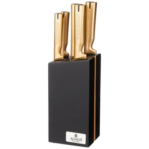 Lefard Набор Ножей Agness На Деревянной Подставке, 6 Предметов 911-481