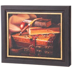 Lefard Ключница В Раме, венге С Золотом, 20*25см 541-845