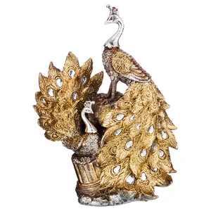 Lefard Фигурка павлины 23*13*30 См. Серия махараджи 146-1107