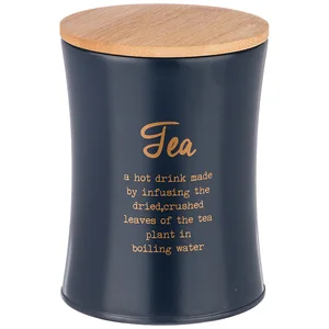 Lefard Емкость Для Сыпучих Продуктов Agness navy Style чай 1,1 Л Диаметр=11 См Высота=14 См 790-194