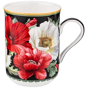 Lefard Кружка маки 350 Мл Черная 104-757